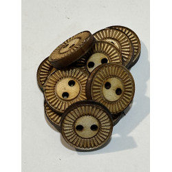 Mill edge buttons x 10