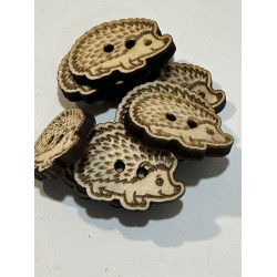 Hedgehog buttons  x 6