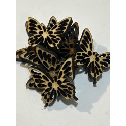Butterfly buttons